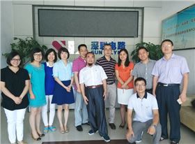 安德魯客戶采購(gòu)總監(jiān)來(lái)訪合照