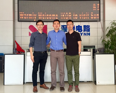 線路板廠客戶IKOR來訪