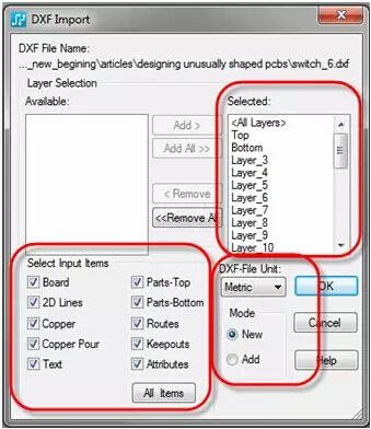 如何設(shè)計(jì)不規(guī)則形狀的PCB?