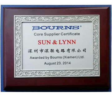 2014年BOURNS核心供應(yīng)商